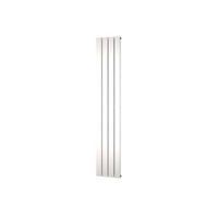 Plieger Designradiator Cavallino Retto Enkel 666 Watt Middenaansluiting 200x29,8 cm Wit - Designradiator Cavallino Retto Enkel 666 Watt