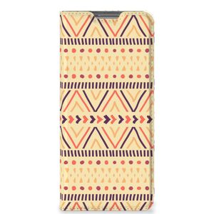 OPPO Find X5 Hoesje met Magneet Aztec Yellow