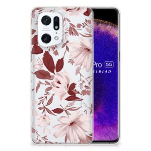 Hoesje maken OPPO Find X5 Pro Watercolor Flowers