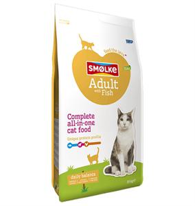 SMOLKE CAT ADULT FISH / RICE 10 KG