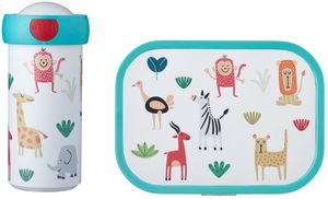 Mepal Lunchset (Schoolbeker & Lunchbox) Campus Animal Friends