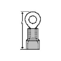 Molex 190670085 Ringkabelschoen 1 stuk(s) Bulk - thumbnail