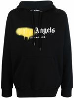 Palm Angels hoodie à lien de resserrage - Noir