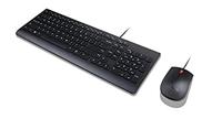 Lenovo Essential Keyboard Mouse Included Usb Belgian, English, 4X30L79887