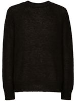 Dolce & Gabbana crew-neck long-sleeve jumper - Noir