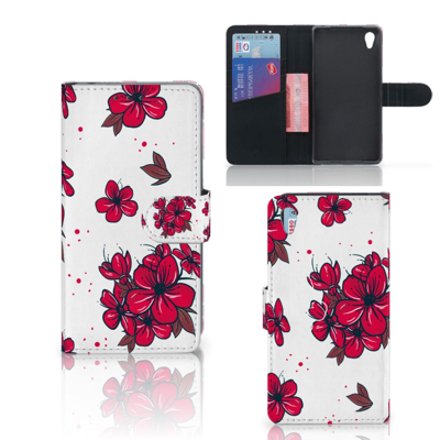 Sony Xperia Z2 Hoesje Blossom Red Sony Xperia Z2 Hoesje Blossom Red