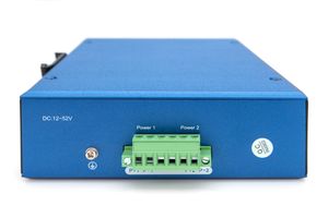 Digitus DN-651138 netwerk-switch Unmanaged Gigabit Ethernet (10/100/1000) Zwart, Blauw