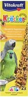Vitakraft amandel/tropische vrucht-kräcker papegaai 2in1
