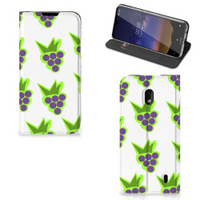 Nokia 2.2 Flip Style Cover Druiven - thumbnail