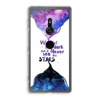 Stars quote: Sony Xperia XZ2 Transparant Hoesje