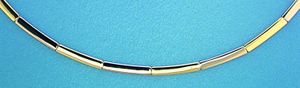 TFT Collier Bicolor Goud 2,5 mm x 43 cm