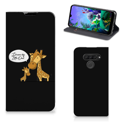 LG Q60 Magnet Case Giraffe LG Q60 Magnet Case Giraffe