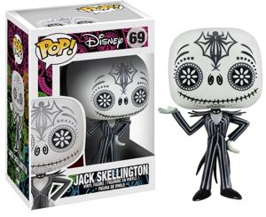 Nightmare Before Christmas POP! Vinyl Figure Day of the Dead Jack Skellington 10cm