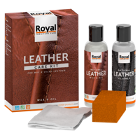 Royal Furniture care leather onderhoudsset wax & oil