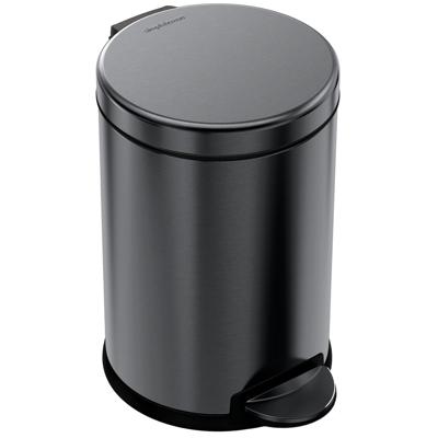 Simplehuman Roundstep 4,5 Liter Zwart Simplehuman Roundstep 4,5 Liter Zwart