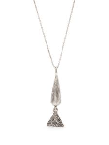 Saint Laurent collier à pendentif - Argent