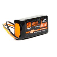 Spektrum 11.1V 850mAh 3S 30C Smart G2 LiPo accu met IC2 stekker - thumbnail