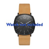 Horlogeband Skagen SKW6257 Leder Bruin 22mm - thumbnail