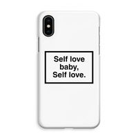 Self love: iPhone XS Max Volledig Geprint Hoesje - thumbnail