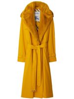 Burberry trench Kennington à taille ceinturée - Jaune