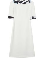 PUCCI robe courte à imprimé Leocorno - Blanc