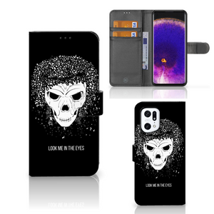 Telefoonhoesje met Naam OPPO Find X5 Pro Skull Hair