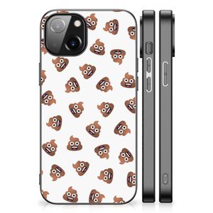 Back Case voor Apple iPhone 14 Poep Emojis