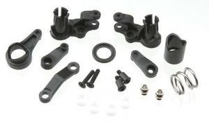 Steering bellcranks/ servo saver/ servo saver spring/ servo spring retainer/servo horn, steering (TRX-6845X)