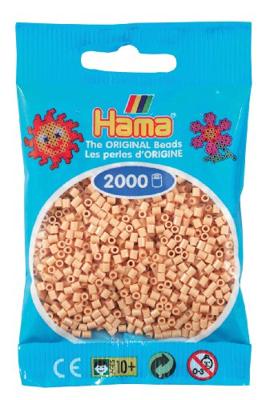 Hama - 501-27 – creatieve hobby's – mini-kralen (diameter 2,5 mm) – 2000 kralen – beige
