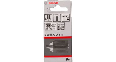 Snelspanboorhouder tot 13 mm, 1,5 tot 13 mm, 1/2 tot 20 Bosch Accessories 2608572105