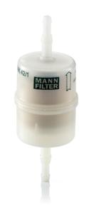 Brandstoffilter MANN-FILTER, u.a. für Mercedes-Benz, Renault, Peugeot, Fiat, Mazda, Honda, Subaru, Citroën, Opel, Innocenti, Bedford, Austin, Yugo, GA