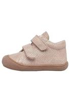 Naturino Cocoon VL-loopschoenen van metallic suède, lichtroze, 22 EU