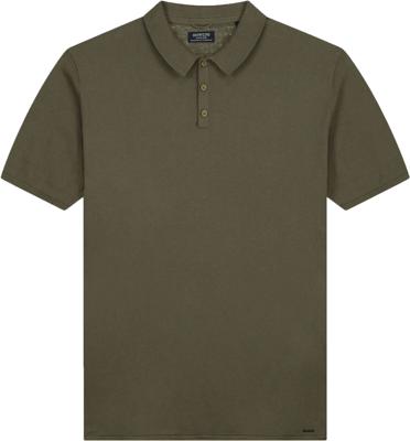 Polo s/s cotton pigment knit