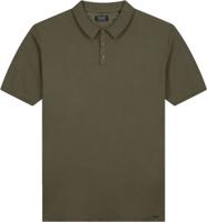 Polo s/s cotton pigment knit