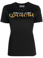 Versace Jeans Couture t-shirt à logo imprimé - Noir - thumbnail