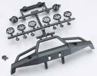 1/10th Scale Front Plate Bumper Set (AX80039A) - thumbnail