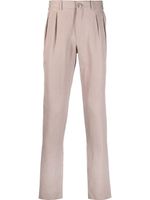 Canali pantalon droit à plis - Rose