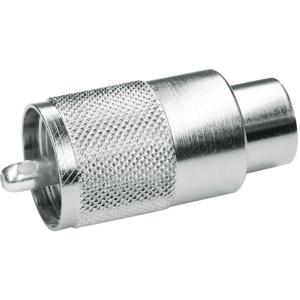 Telegärtner J01040B0602 J01040B0602 UHF-connector Stekker, recht 50 Ω 1 stuk(s)