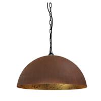 Masterlight Stoere hanglamp roest Industria Gold 50 2197-25-08-K