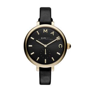 Horlogeband Marc by Marc Jacobs MJ1416 Leder Zwart 10mm