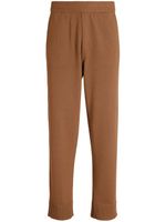 Zegna pantalon de jogging en cachemire mélangé - Marron