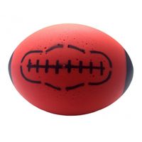 Foam rugby ballen rood 24 cm   - - thumbnail