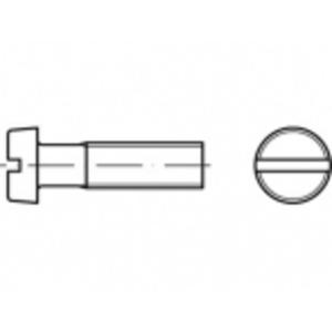 TOOLCRAFT TO-5358993 Cilinderschroeven M5 22 mm Sleuf RVS A2 200 stuk(s)