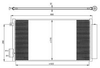 Condensor, airconditioning 350061 - thumbnail