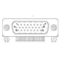 Molex 1731130210 D-sub stekker 1 stuk(s) Bulk