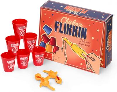 ThumbsUp! Novelty Flickin' Chicken tafel spel