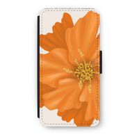 Orange Ellila flower: iPhone 8 Plus Flip Hoesje - thumbnail