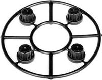 Axial Hub Cover Set - Black (4pcs) (AX8079) - thumbnail