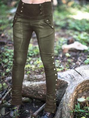 Casual Pockets Solid Leggings Casual Pockets Solid Leggings