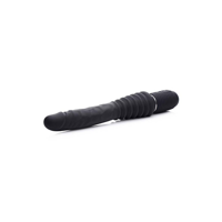 XR Brands Thrust Master - Vibrating and Thrusting Dildo with Handle - thumbnail